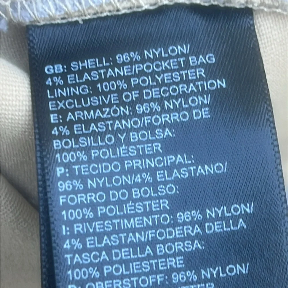 The North Face Men's Beige Tan Khaki Nylon Pants Size 34